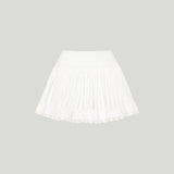 Alaïa Shiny crinoline shorts