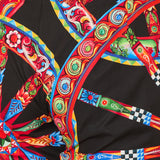 Dolce & Gabbana Carretto-print poplin trousers