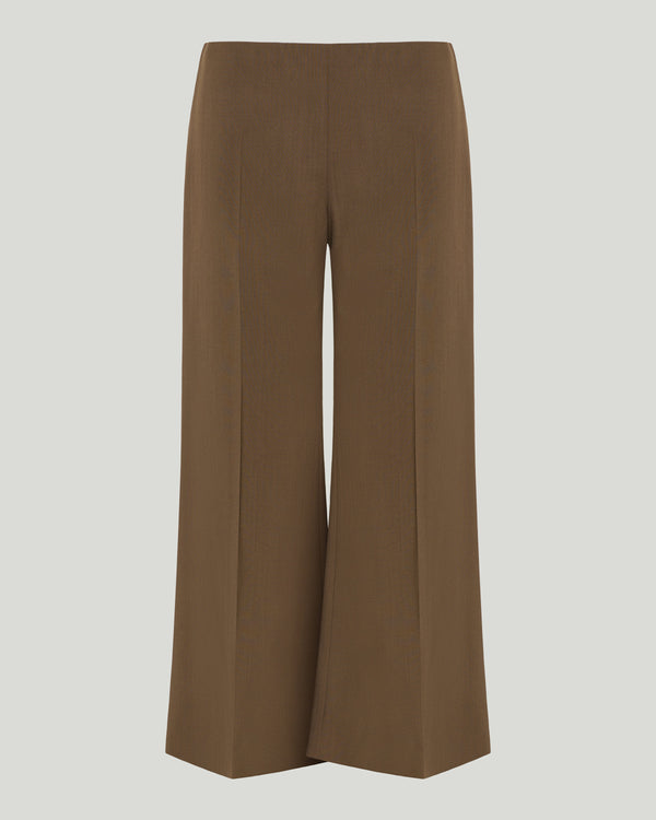 Khaite Walter wool flared trousers