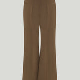 Khaite Walter wool flared trousers