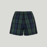 JW Anderson Checked cotton shorts