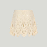 JW Anderson crochet wool mini skirt