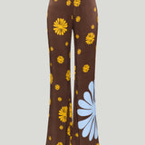 Cala de la Cruz Nix printed trousers