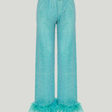 Oséree Lumière Plumage trousers