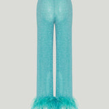 Oséree Lumière Plumage trousers