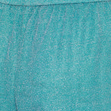 Oséree Lumière metallic lurex shorts