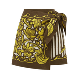 Alemais Mona sarong mini skirt