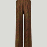 Etro Wool-blend jacquard trousers