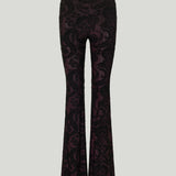 Etro Paisley jacquard flared trousers