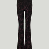 Etro Paisley jacquard flared trousers