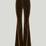 Etro Velvet flared trousers