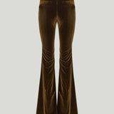 Etro Velvet flared trousers
