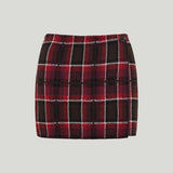 Guest in Residence Tartan mini skirt