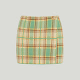 Guest in Residence Tartan mini skirt
