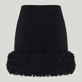 Loewe Asymmetric mini skirt