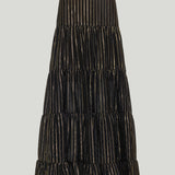 Johanna Ortiz Unbothered metallic silk-blend maxi skirt