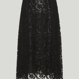 Fendi Macramé-lace midi skirt
