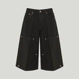 Haikure Legacy denim bermuda shorts