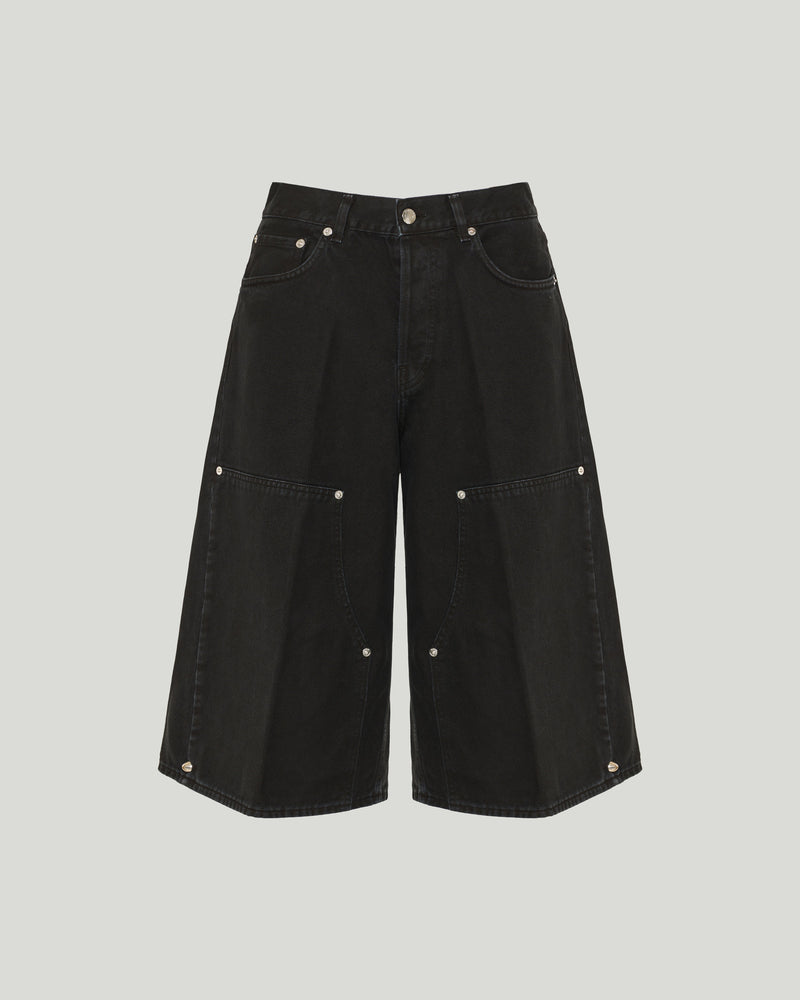 Haikure Legacy denim bermuda shorts