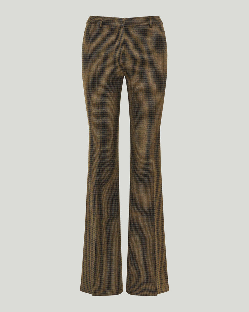 Etro Flared wool trousers