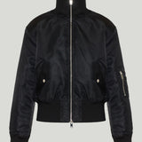 The Frankie Shop Storm cropped bomber jacket