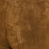 Stouls Suede flared-hem trousers