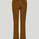 Stouls JP Twenty cropped suede flared leggings