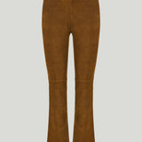 Stouls JP Twenty cropped suede flared leggings