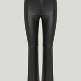 Stouls JP Twenty cropped leather flared leggings