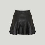 Stouls Mila leather mini skirt