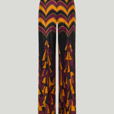 Pucci Baiadera-print silk trousers