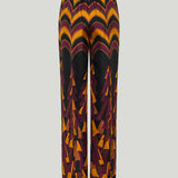 Pucci Baiadera-print silk trousers