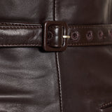 Ami Paris belted midi skirt
