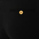 Versace Medusa plaque pleated trousers