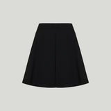 Versace Natté wool mini skirt