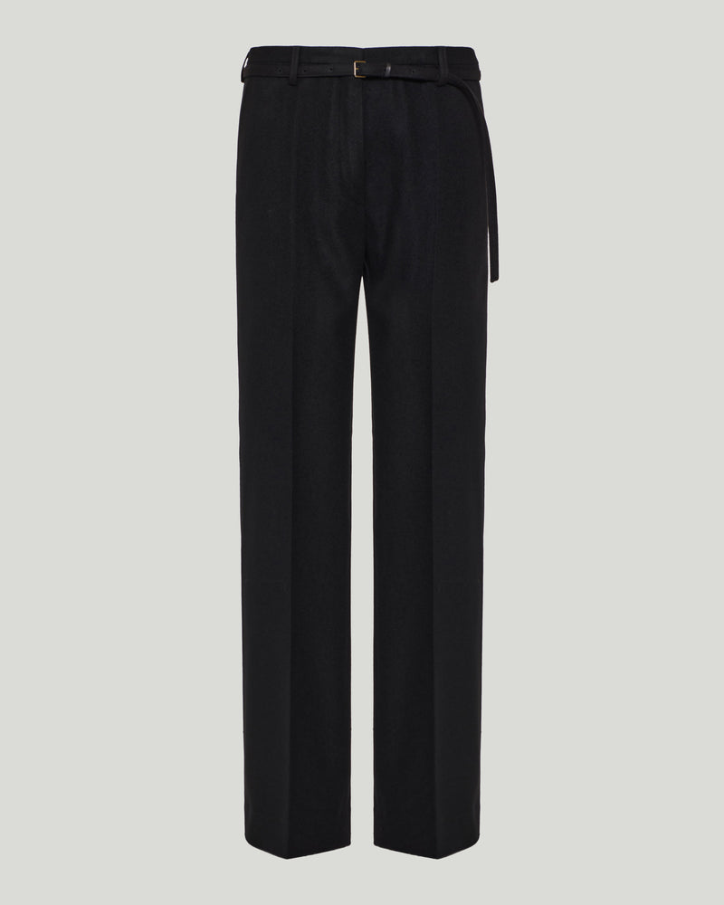 Dries Van Noten Pleated wool trousers