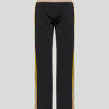 Dries Van Noten jersey track trousers