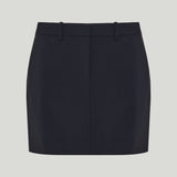 Theory Trouser-front mini skirt