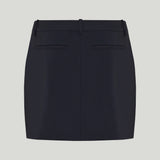 Theory Trouser-front mini skirt