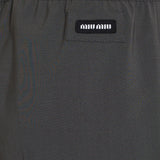 Miu Miu Oversized wool trousers