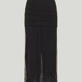 Valentino Garavani Layered maxi skirt