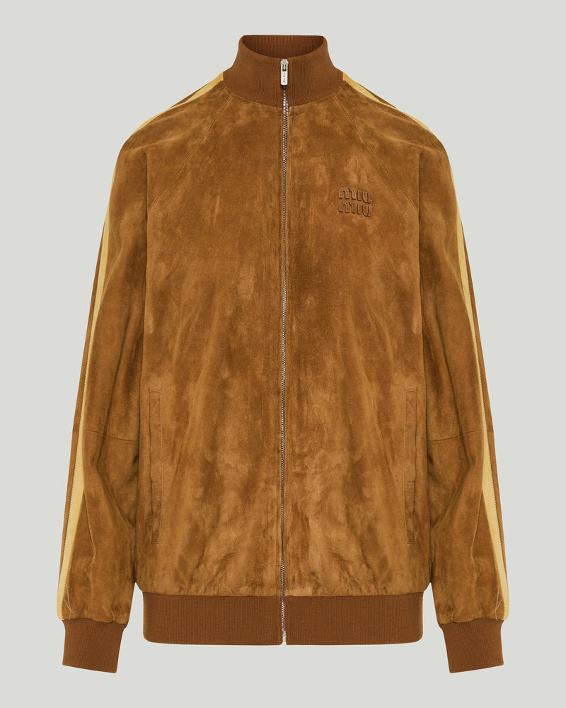 Miu Miu Oversized suede jacket