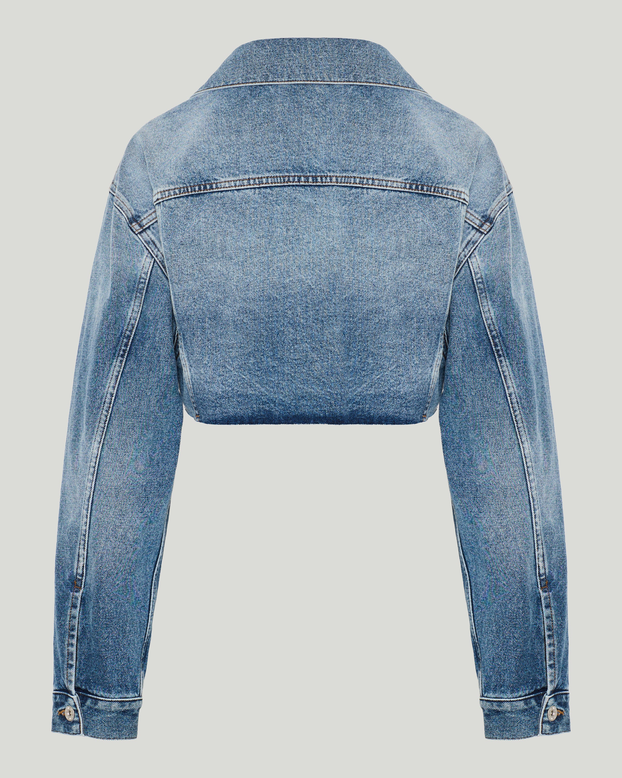 Miu Miu Cropped denim jacket – Luisa World