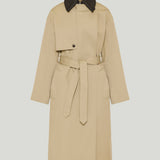 Bottega Veneta Intrecciato cotton trench coat