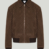 Bottega Veneta Intrecciato leather jacket