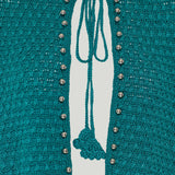 Rabanne Hand-crocheted cotton cardigan