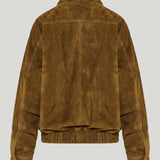 Nour Hammour Dalma suede jacket