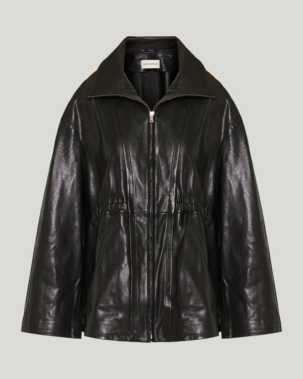 Nour Hammour Passage leather jacket