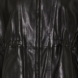 Nour Hammour Passage leather jacket