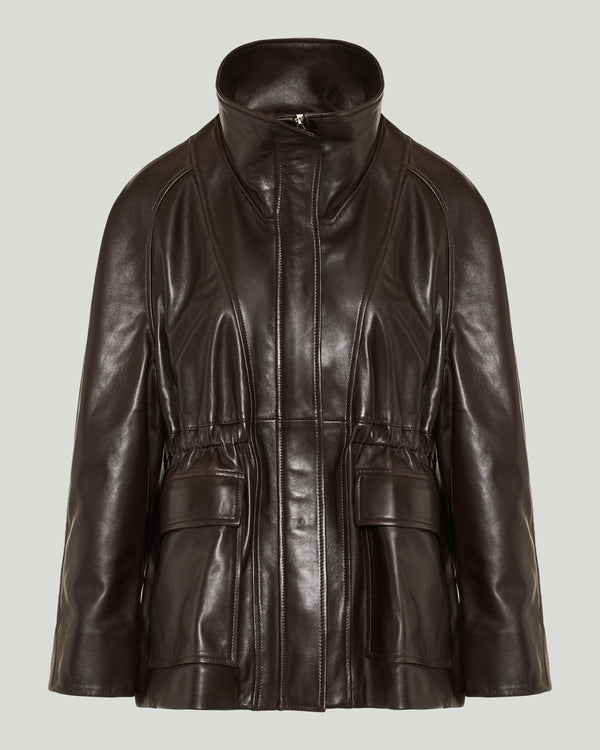 Nour Hammour Quai Leather Jacket